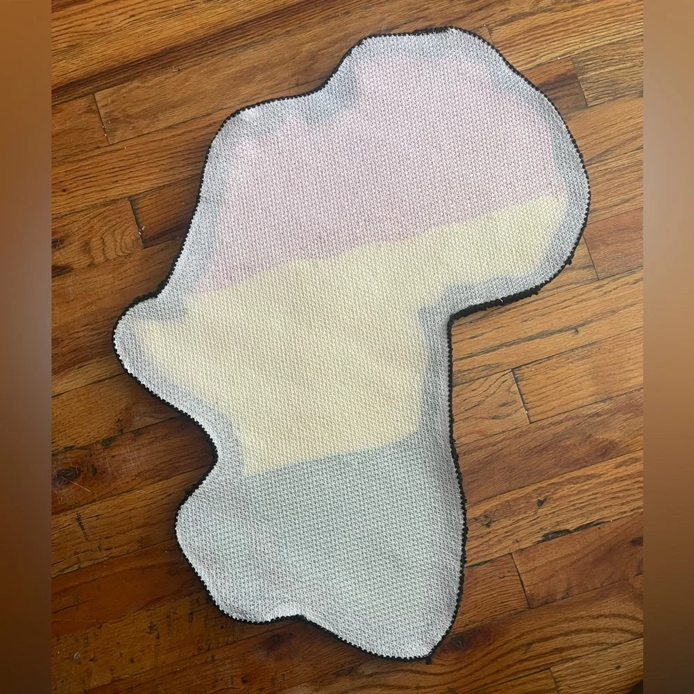Africa continent mat